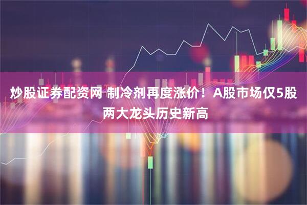 炒股证券配资网 制冷剂再度涨价！A股市场仅5股 两大龙头历史新高
